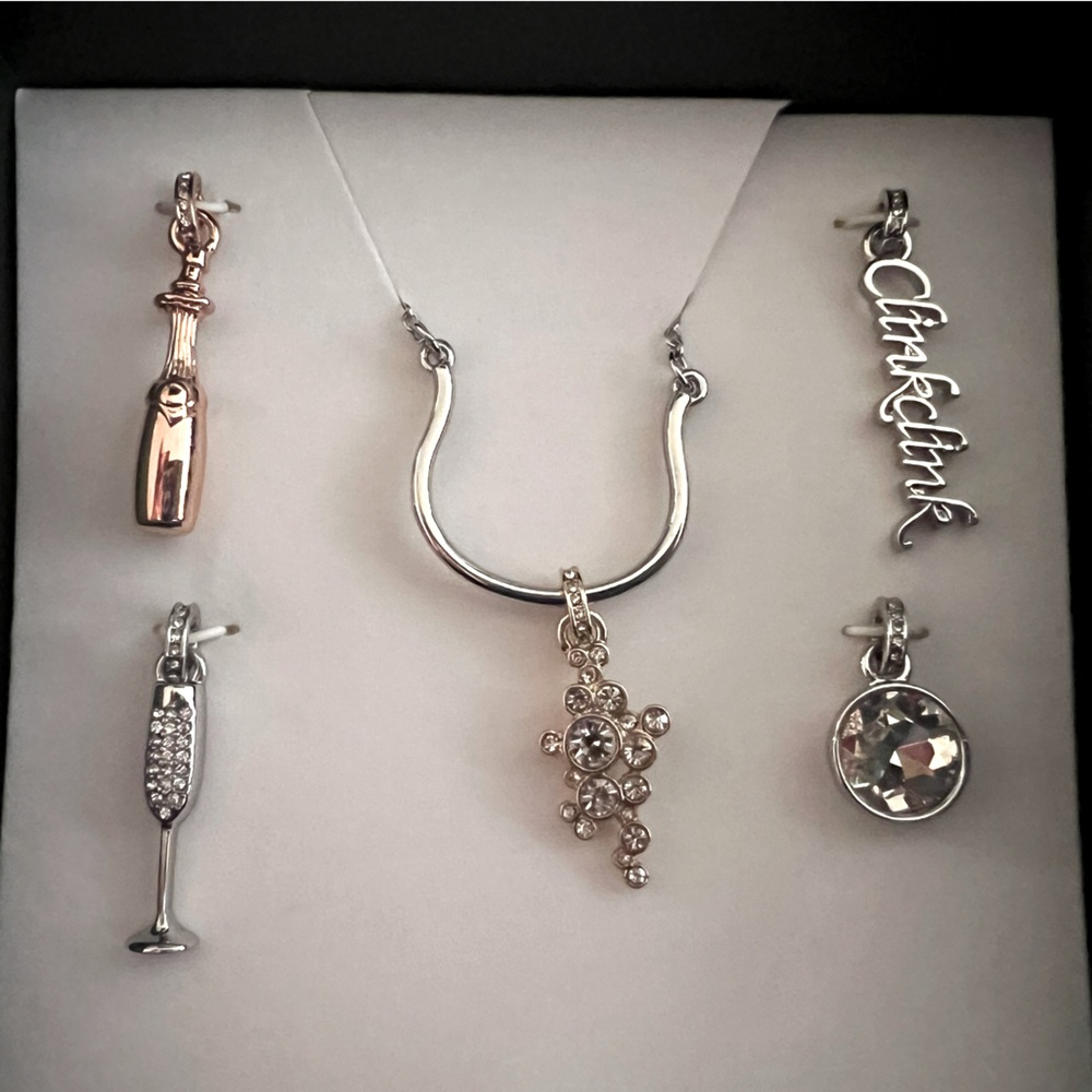 New in box White House Black Market charm necklace